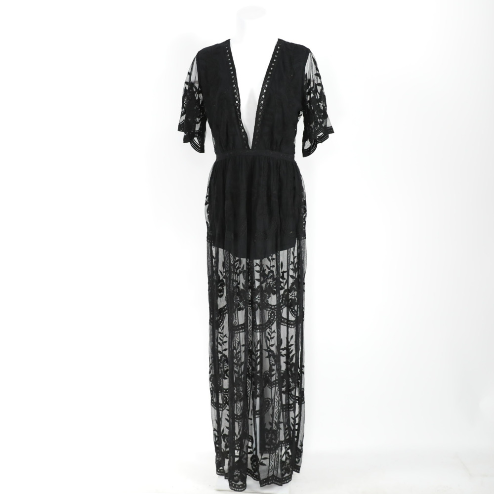 Honey Punch Womens Romper Size:M Black